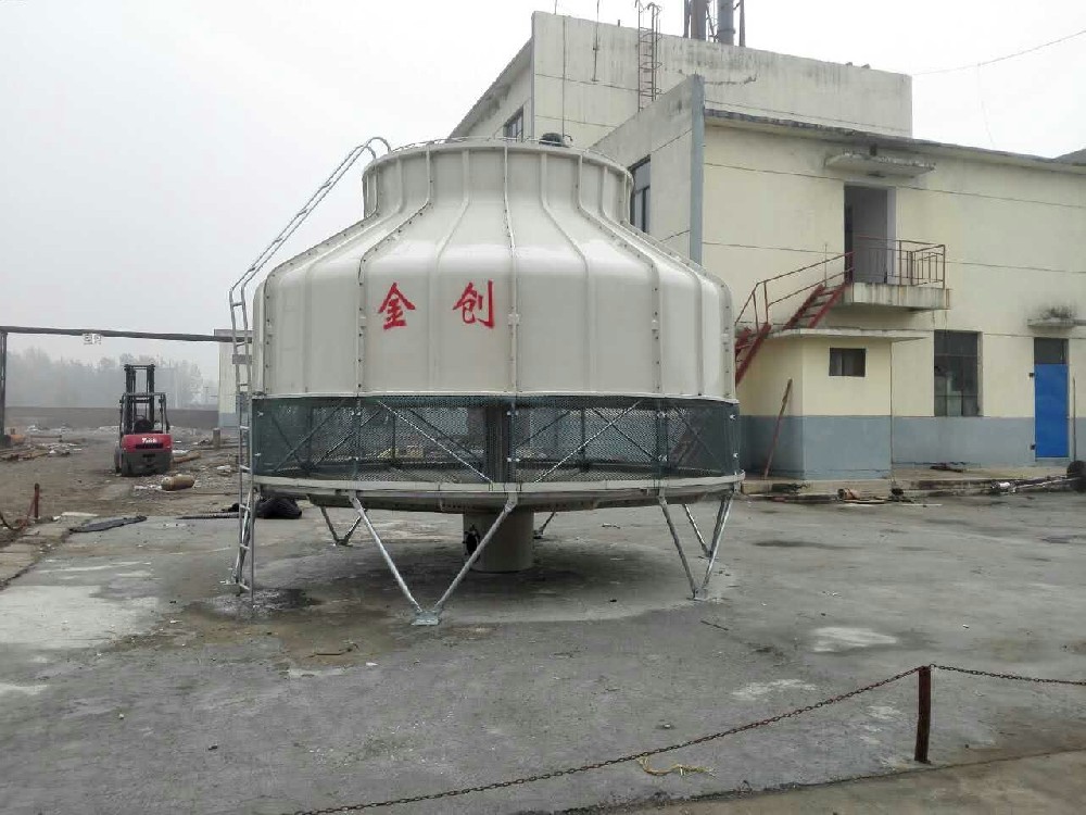 冷卻塔噴槍流量調整范圍較大，且噴霧角度變動小